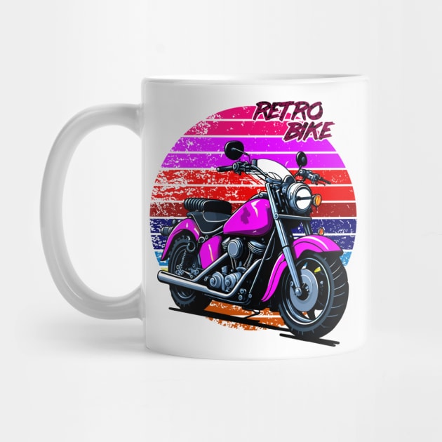 Retro bike by Rusty Lynx Design